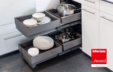 Living / Storage: Eckschrank Schock Group: Innovationen, Flybox Titelbild