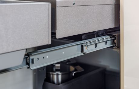 Living / Storage: Eckschrank Schock Group: Innovation, Flybox Closeup